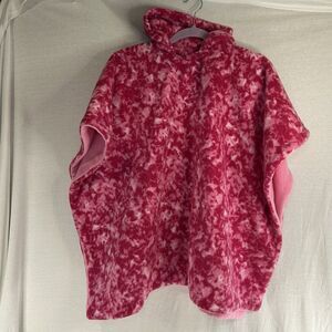 Handmade Infant Toddler‎ Car Seat Poncho Fleece Jacket Pink Camo